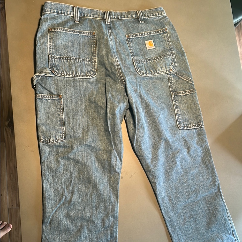 Carhartt Light Blue Denim Utility Pants
